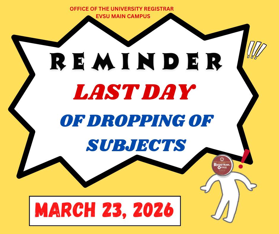 Alert!: Last Day to Drop Subjects
